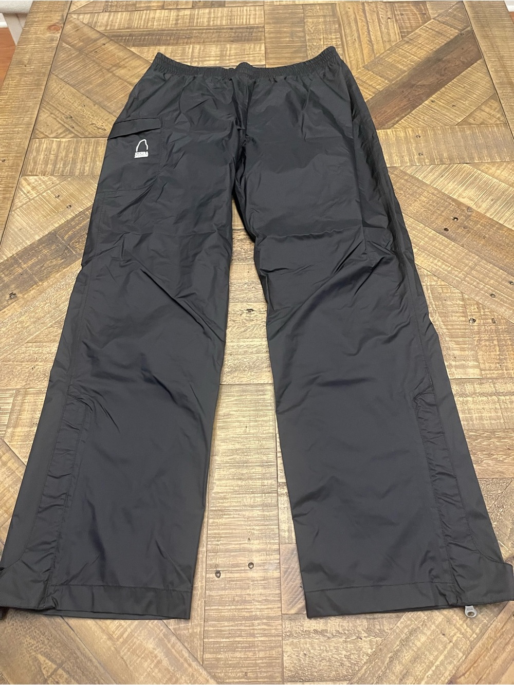 Sierra Designs Kids Hurricane Waterproof Rain Pants Black Size Youth X-Large